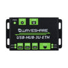 Waveshare Industrial Grade Multifunctional USB HUB, Extending 3x USB Ports + 100m Ethernet Port (US)