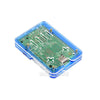 Waveshare Transparent & Blue Acrylic Case for Raspberry Pi 5, Supports Installing Official Active Cooler