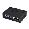 Waveshare Metal Case for VisionFive2 Board (not Included), w/ Cooling Fan, Mini-Computer Case