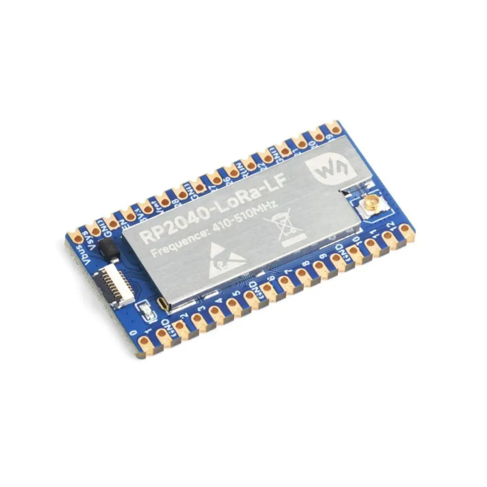 Waveshare RP2040-LoRa Dev Board, Integrates SX1262 RF Chip, Long-Range Communication (LF)