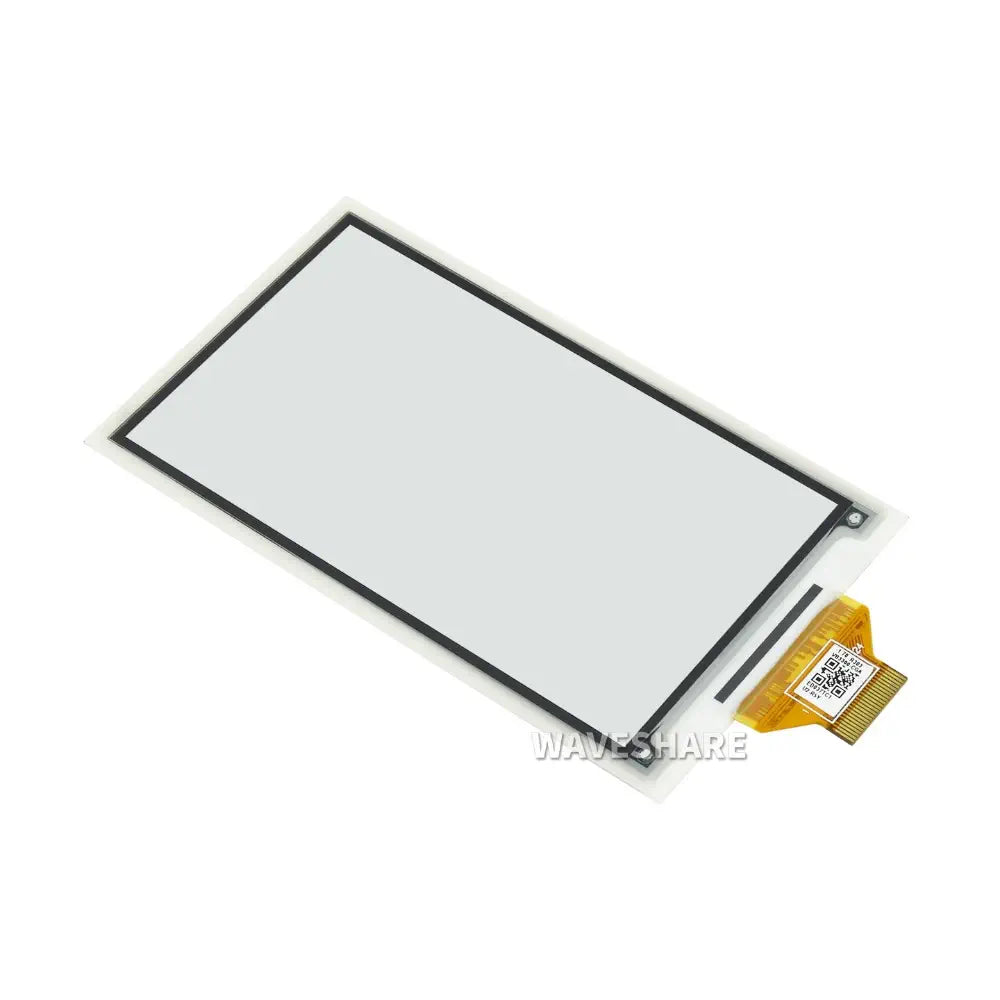 Waveshare 3.7" e-Paper E-Ink Raw Display, 480×280, Black/White, 4 Grey Scales, SPI, w/o PCB
