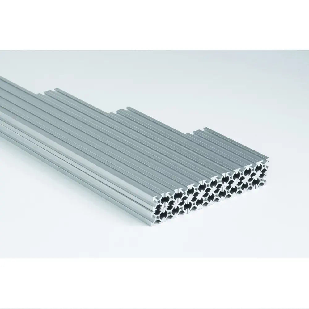 0808 Aluminum Profiles, 8x8mm, 4 Pieces, Silver