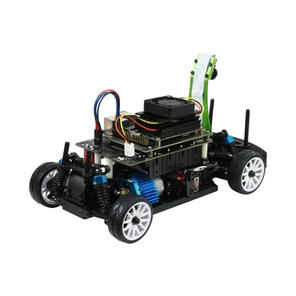 Waveshare JetRacer Pro 2GB AI Kit, High Speed AI Racing Robot Powered by Jetson Nano 2GB (Pro Version)