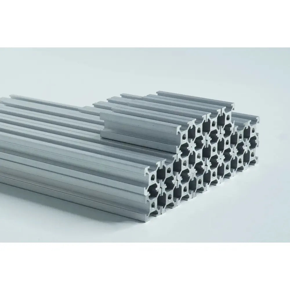 1515 Aluminum Profiles, 15x15mm, 1500mm, 4 Pieces, Silver