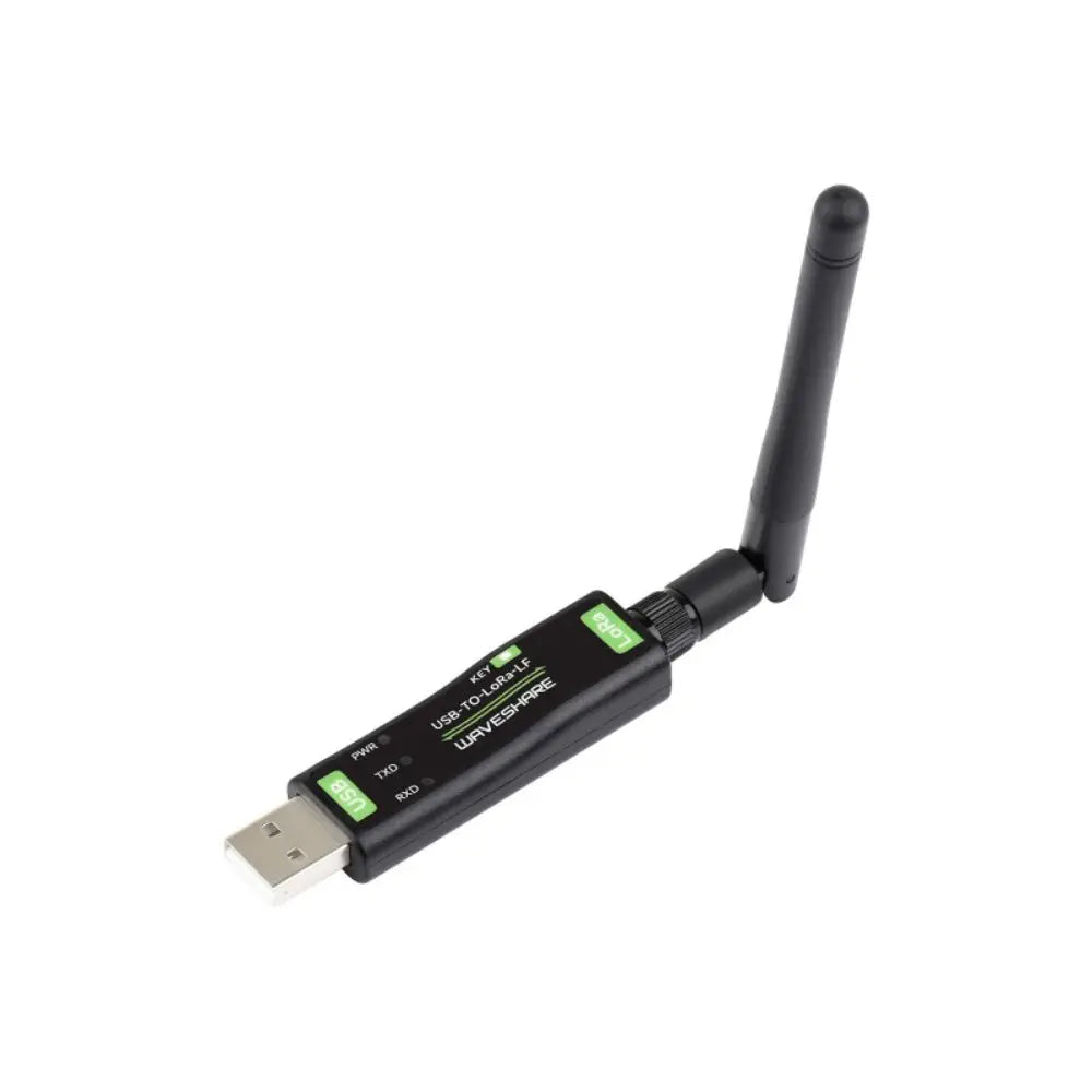 Waveshare USB to LoRa Data Transfer Module, Based on SX1262 (LF, TCXO Crystal)