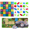 TTS Blue-Bot Programmable Robot Bundle - 6x See &amp; Say Coding Robots with Fairy Tale Mat, Alphabet Mat &amp; 3D Shapes Mat - STEM Learning, Sequencing, Early Programming | Ages 3+