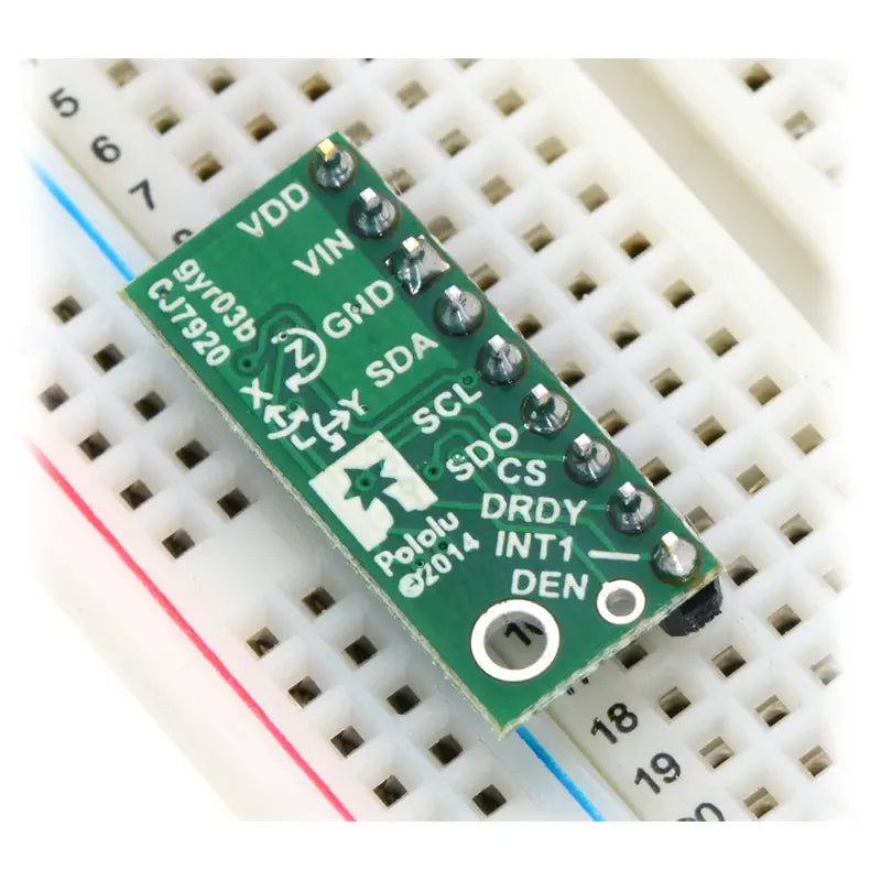 L3GD20H 3-Axis Gyro with Voltage Regulator