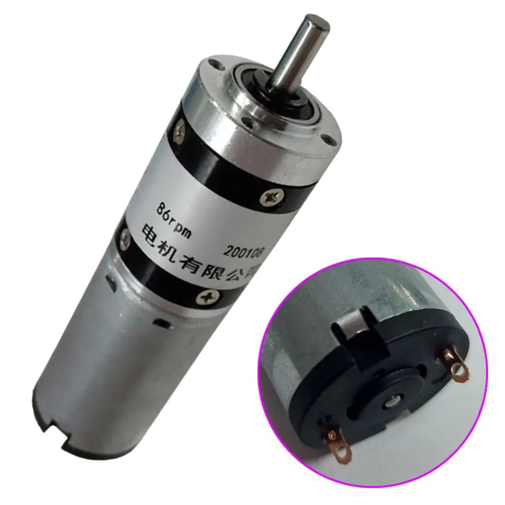 22mm micro Planetary Gear Motor with 12V - 8RPM