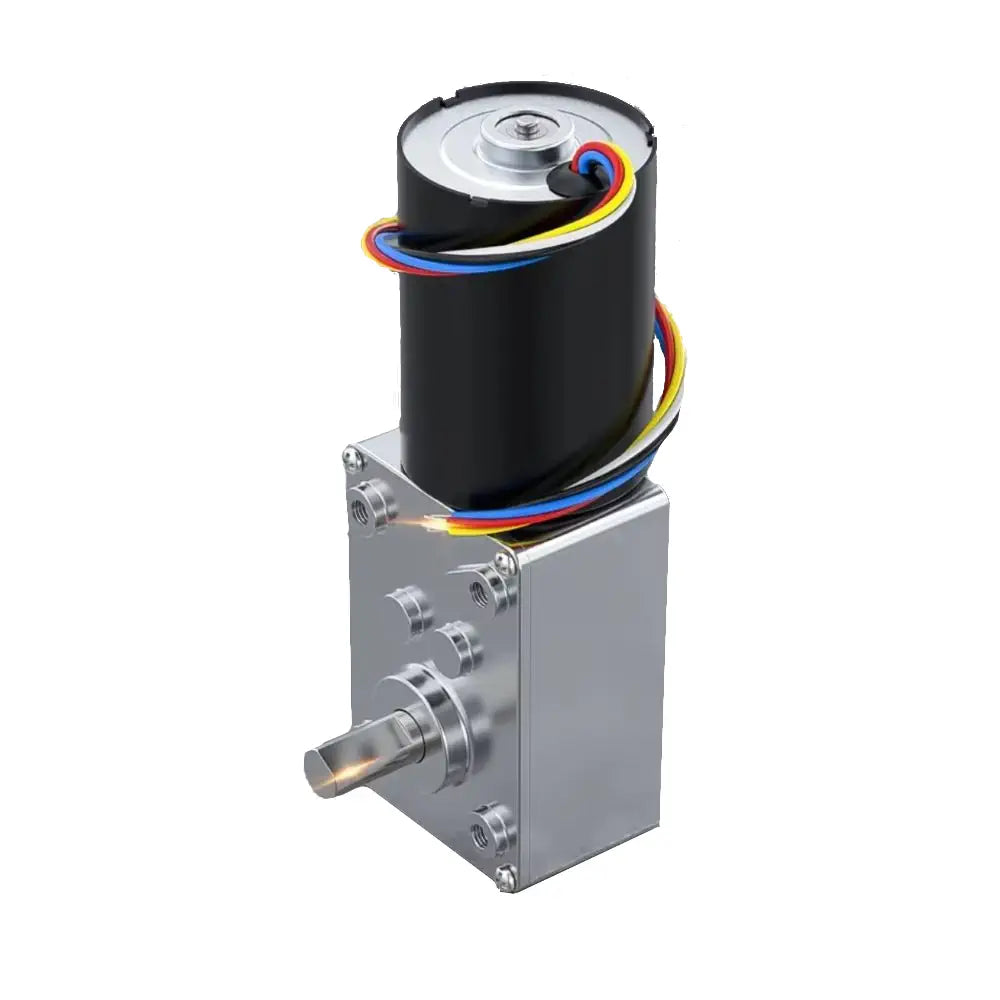 24V 40RPM DC Brushless Reduction Worm Gear Motor 5840-3650