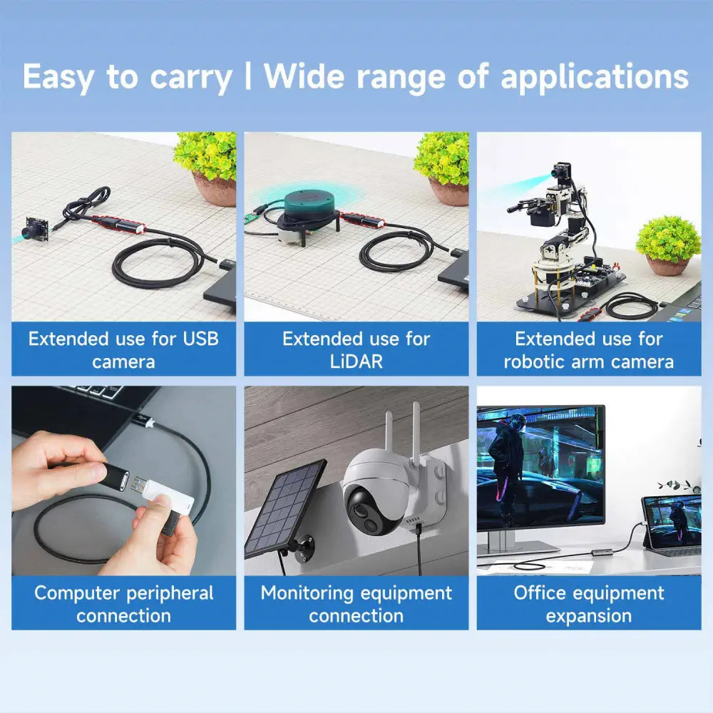 USB Extension Cable USB 2.0 Extension Cables For Smart Laptop PC TV Mini Fast Speed Fast Data Cable
