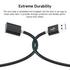 USB Extension Cable USB 2.0 Extension Cables For Smart Laptop PC TV Mini Fast Speed Fast Data Cable