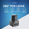 Siminics PAVO 2E 2D 280° 2D TOF 15M PoE LiDAR Sensor IP67 Protecction 25Hz