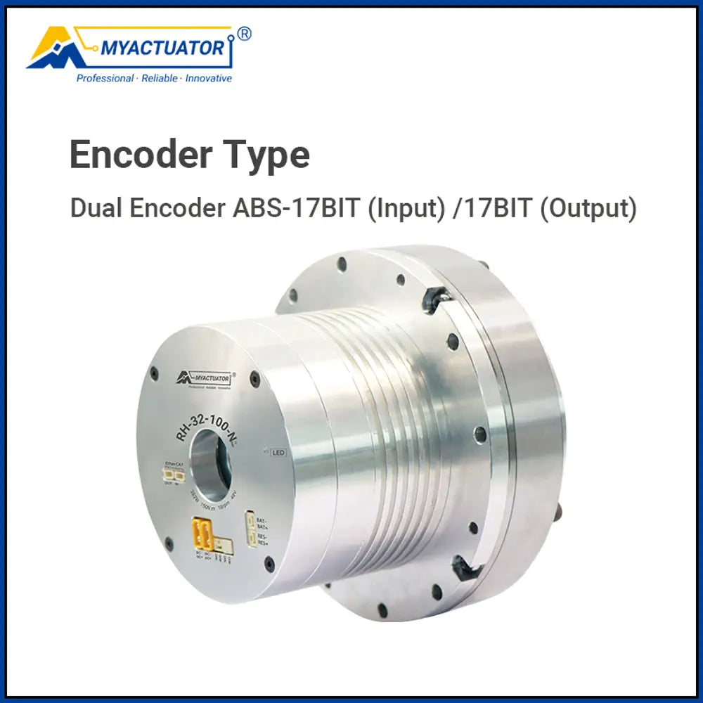 Myactuator RH-32 collaborative robot joint module, innovative cross roller bearing structure, equipped with EtherCAT Gigabit bus