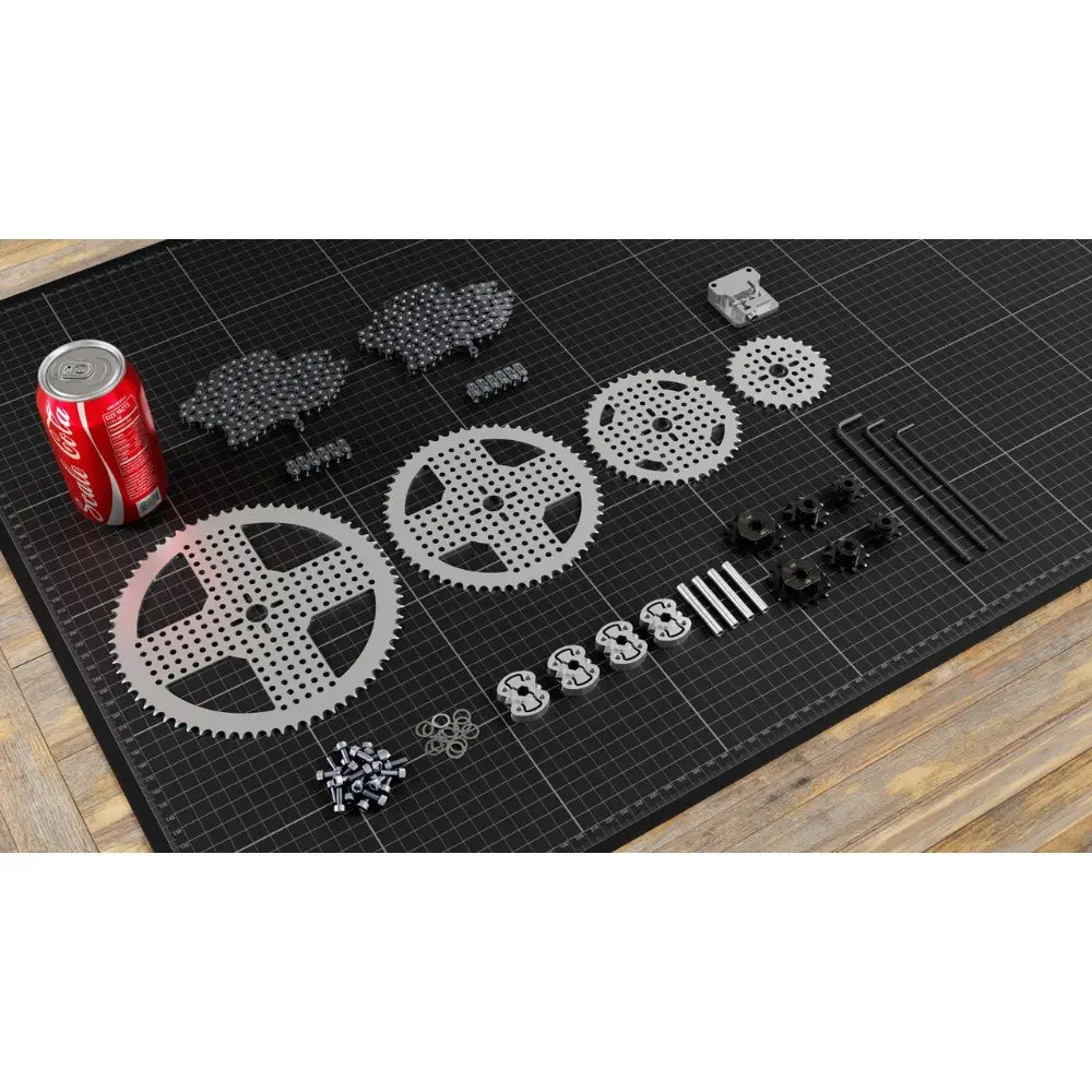 ServoCity Chain & Sprocket Starter Pack (8mm Pitch, 8mm REX™ Bore)