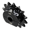 ServoCity 8mm Pitch Steel Clamping Sprocket (8mm REX™ Bore, 14 Tooth)