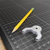 ServoCity 4mm Bore 1-Side, 2-Post Pillow Block (24mm Height)