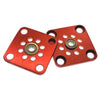 FingerTech Flat Bearing Motor Mount - Includes 2 MF63zz 3mm Flanged Ball Bearings