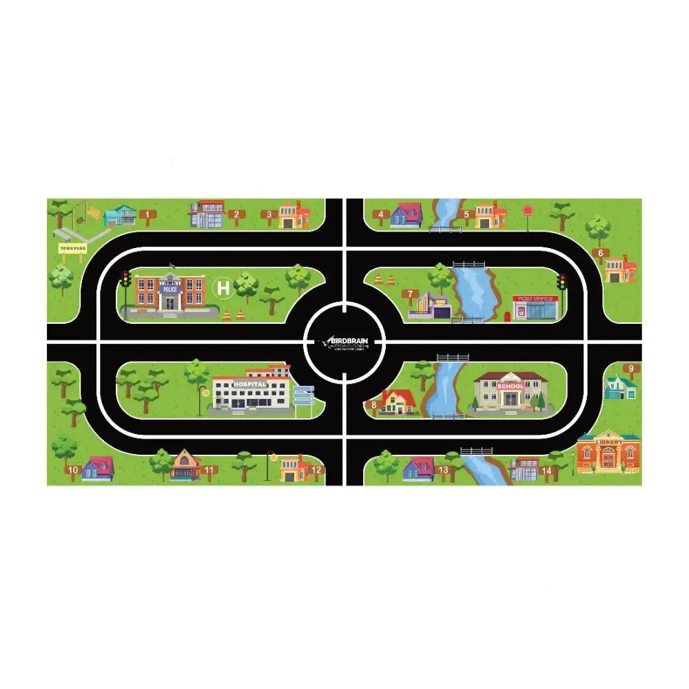 BirdBrain Finch City Street Maze Mat