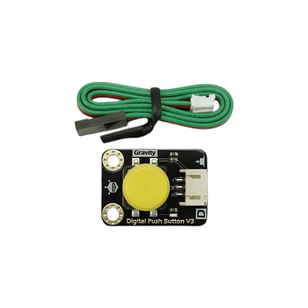 DFRobot Gravity Digital Push Button (Yellow)