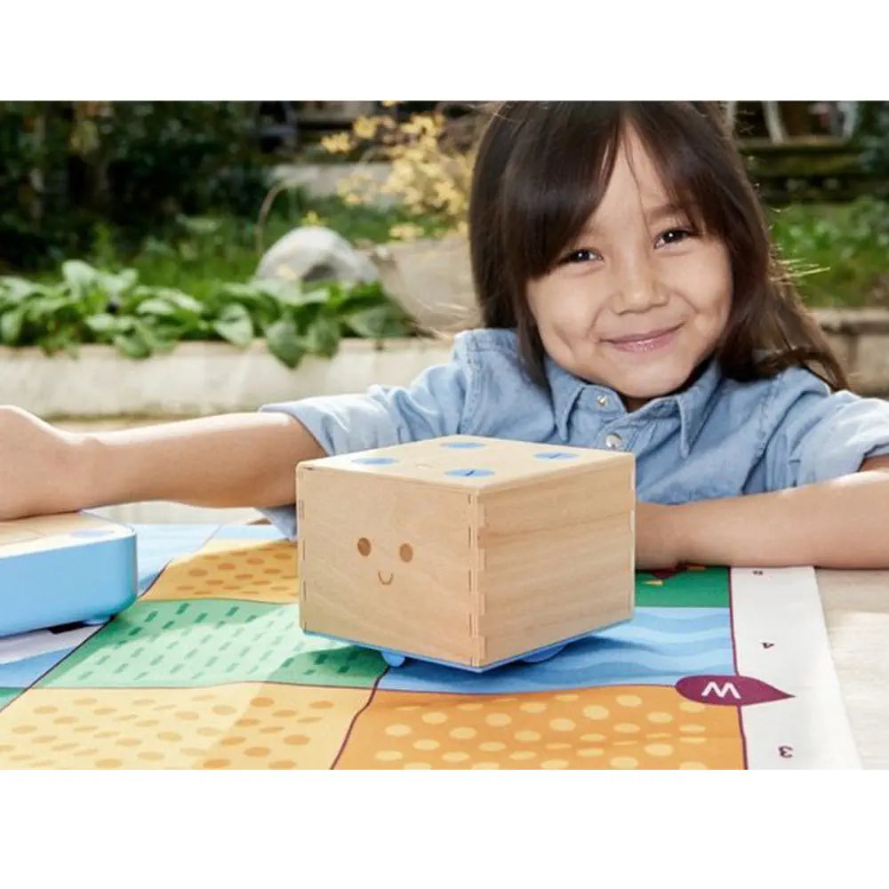 Primo Toys Cubetto Wooden Coding Toy Robot Set - Screen-Free STEM Learning, Montessori-Inspired Programming Blocks, Early Coding &amp; Problem Solving for Kids | Ages 3+