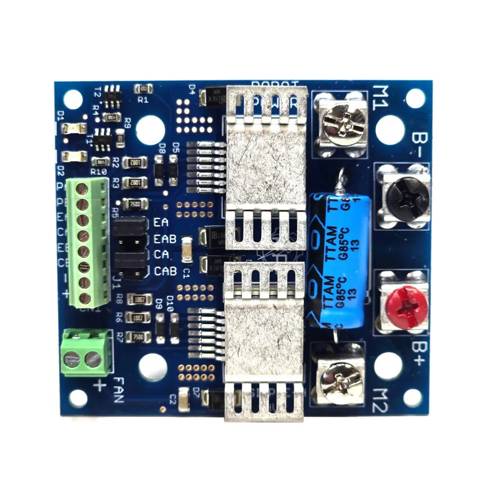 Robot Power Simple-H HV Dual Channel H-Bridge Controller 20A, 5-28V for 3-28V Logic