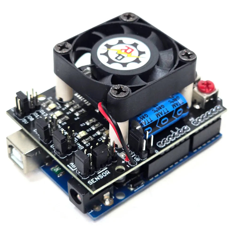 Robot Power MegaMoto GT Dual Channel H-Bridge Motor Controller for Arduino 35A, 6-35V
