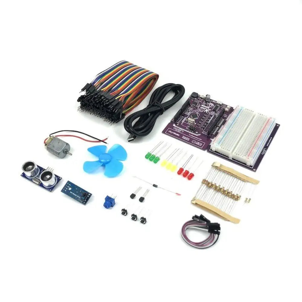 Maker UNO X Learning Box - Everything You Need to Start Making (Compatible w/ Arduino IDE 1.8.X & 2.X)
