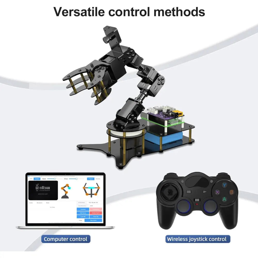 6DOFPI AI vision programmable robotic arm for Raspberry pi