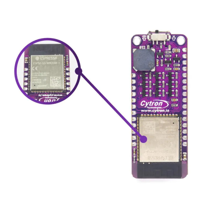 Cytron Maker Feather AIoT S3: Simplifying AIoT w/ ESP32