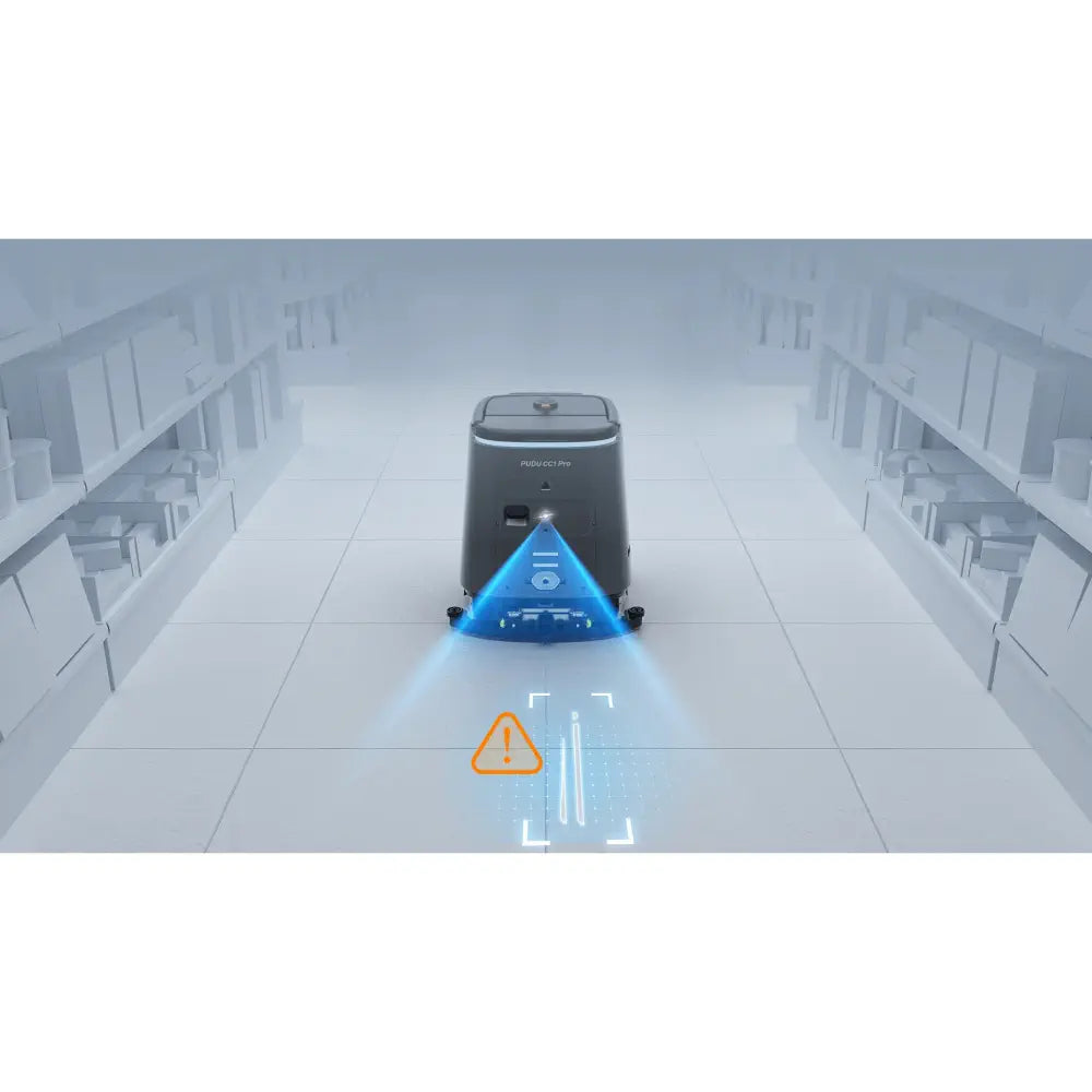 PUDU CC1 PRO Intelligent Cleaning Robot (Grey/Yellow Green)