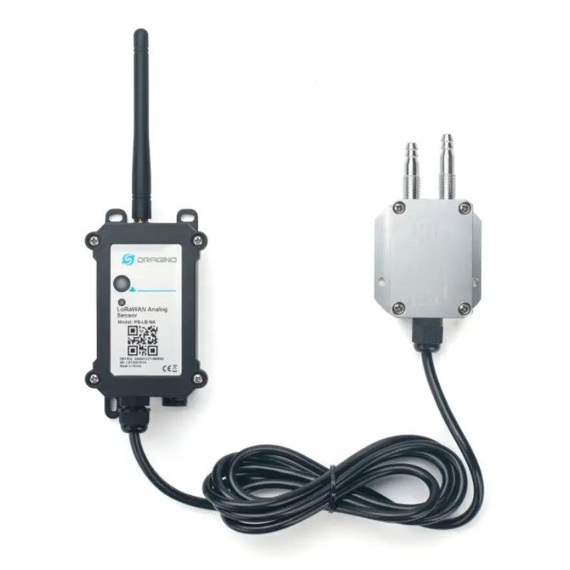 Dragino PS-LB-D LoRaWAN Differential Pressure Sensor (8500mAh Li/SOCl2 / US915 / 0-5KPa)