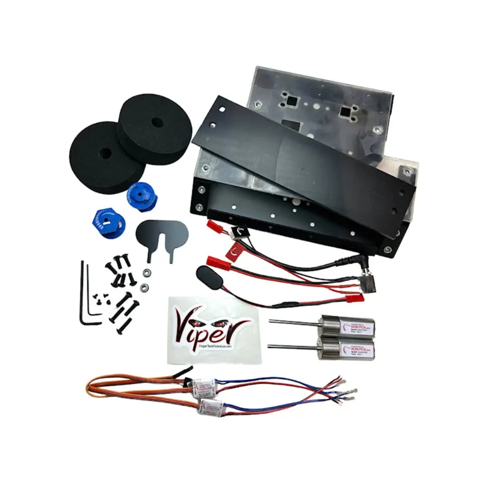 FingerTech Viper Combat Robot Kit - Radio & Rechargeable 9V
