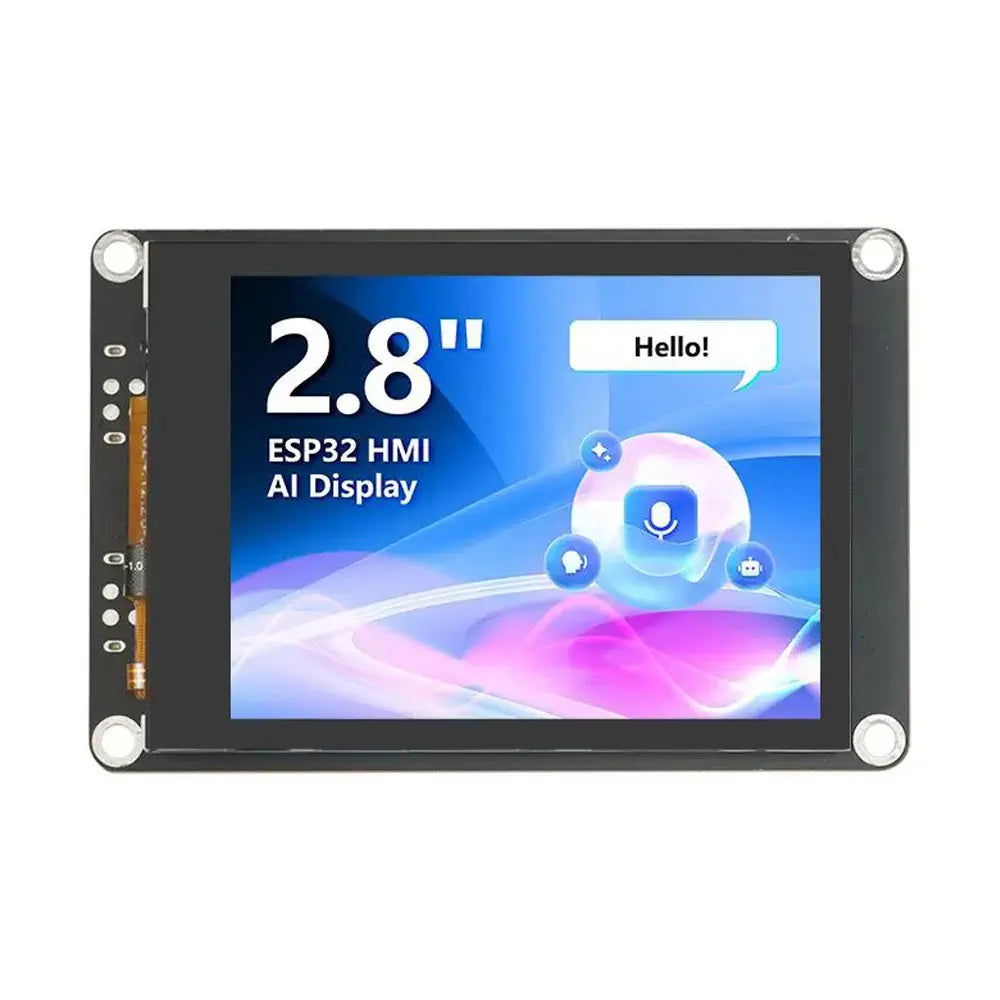 Elecrow CrowPanel Advance 2.8” HMI ESP32 AI Display 320x240 IPS Touchscreen w/o Acrylic Case