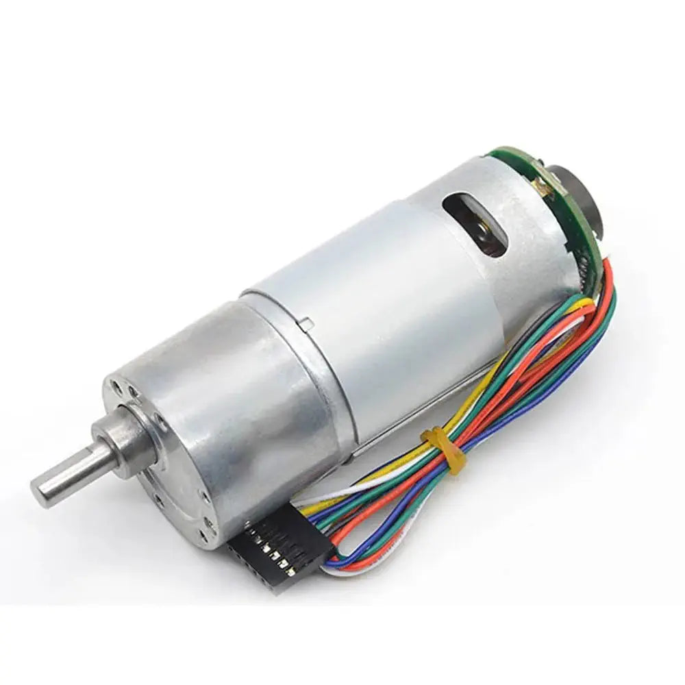 37D 24V 319RPM Electronic Brushed Gear Motor W/Encoder