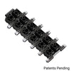 ServoCity Badlands Tank-Track 48mm (24mm Pitch, 48mm Width, Rubber Tread) - 6 Pack