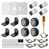 Yahboom Mini Robot Car Chassis, 310 Encoder Motor, Single Layer (EN Manual)