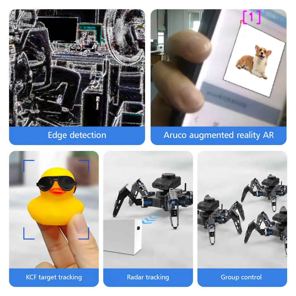 ROS Hexapod robot Python programming with depth camera for Jetson Nano