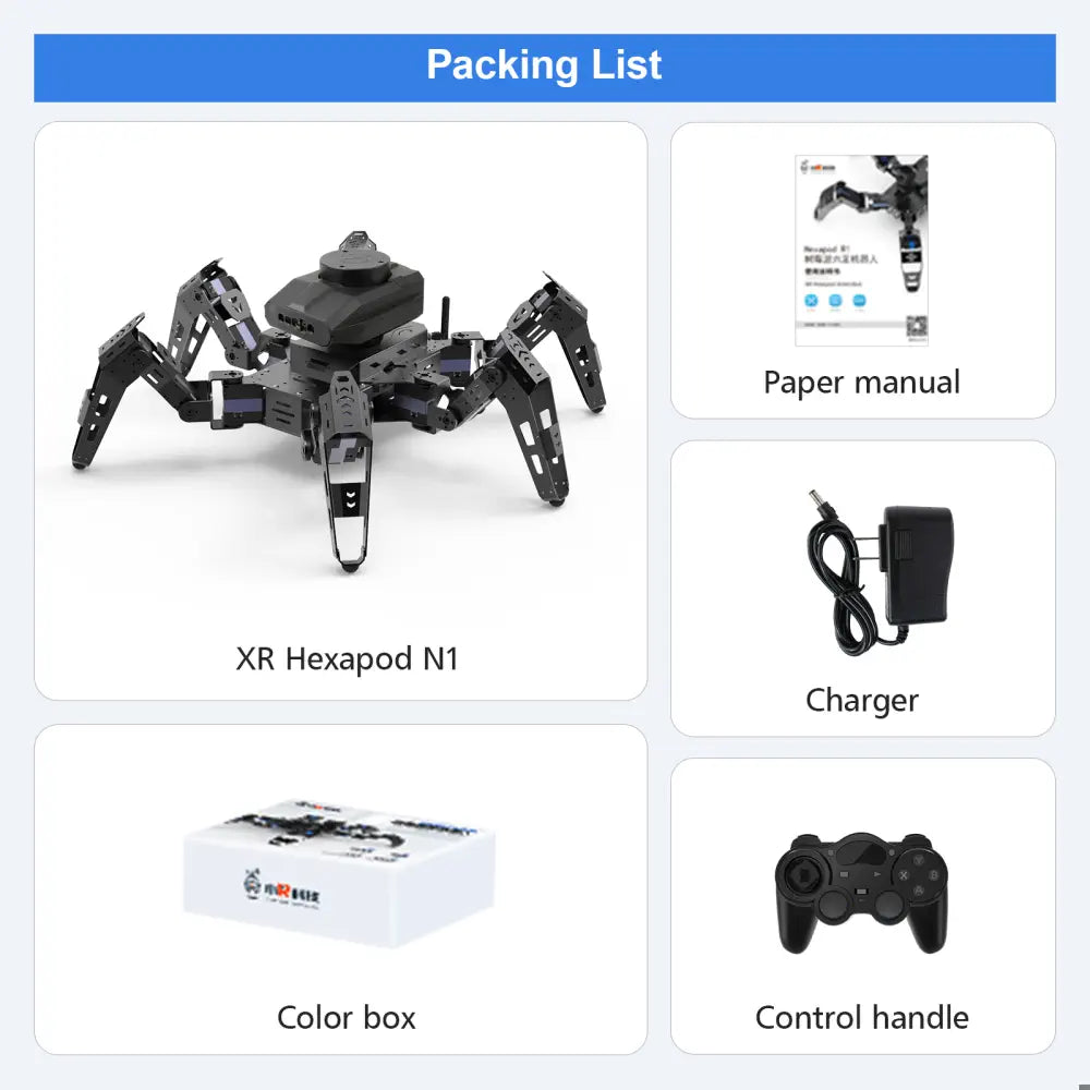 ROS Hexapod robot Python programming with depth camera for Jetson Nano
