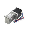 Dual shaft Worm Gear Nema 17 Stepper Motor Reducer 1.8deg 24V 505:1