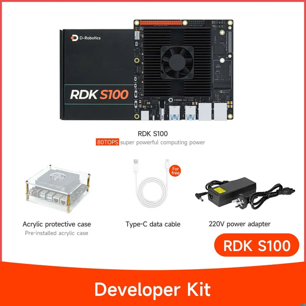 D-Robotics RDK S100 Development Board 80TOPS Computing Power BPU--Developer Kit