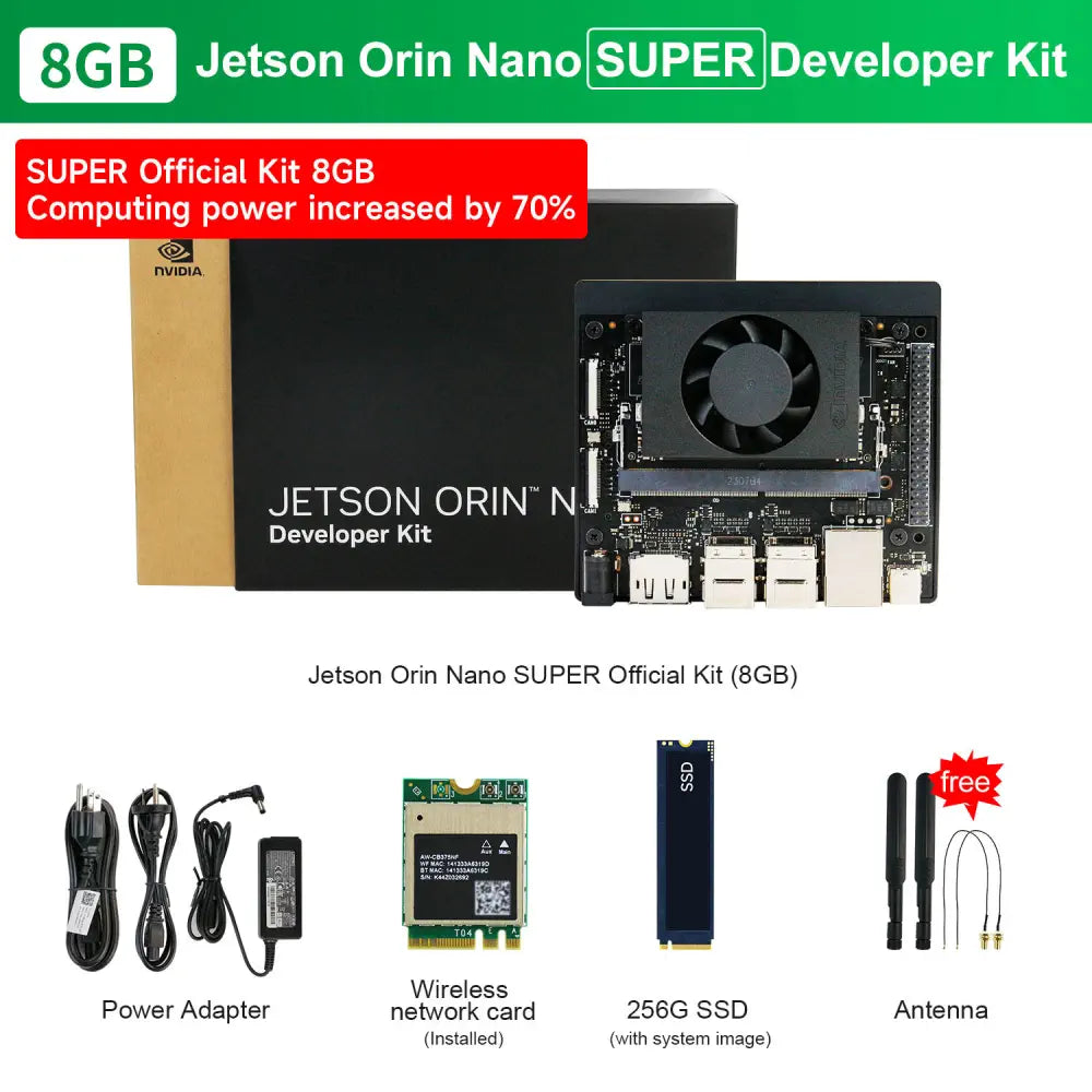 Official Original Jetson Orin NANO 8GB RAM SUPER Development Board