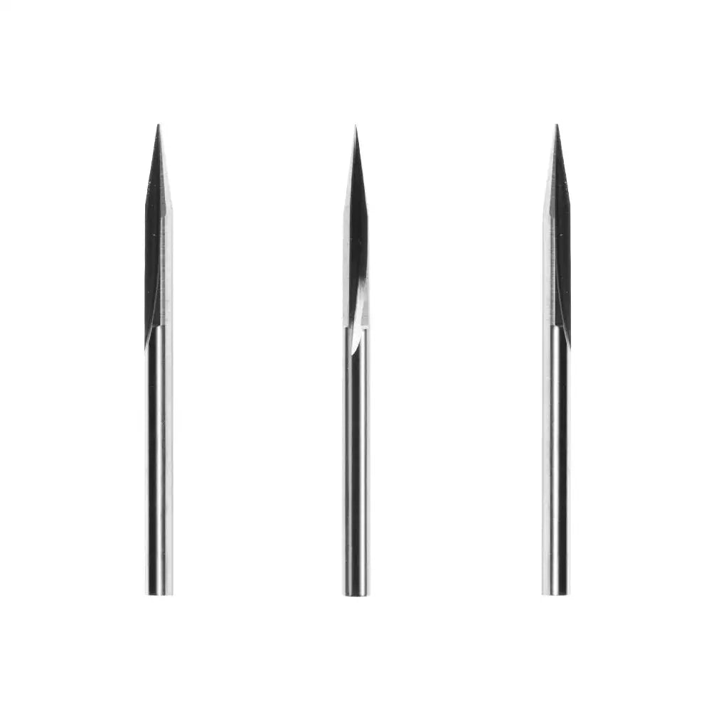 Snapmaker Straight Groove V-Bits (3 Bits)