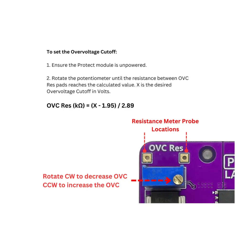 PN Labs Protect 5-30 V Adjustable Over-Voltage Module