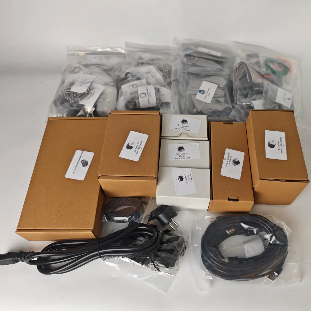 ARCTOS 6-Axis DIY Robotic Arm Hardware V2 Open-Loop Kit – Complete Non-Printed Components for Arduino/ROS/AI Robotics Projects