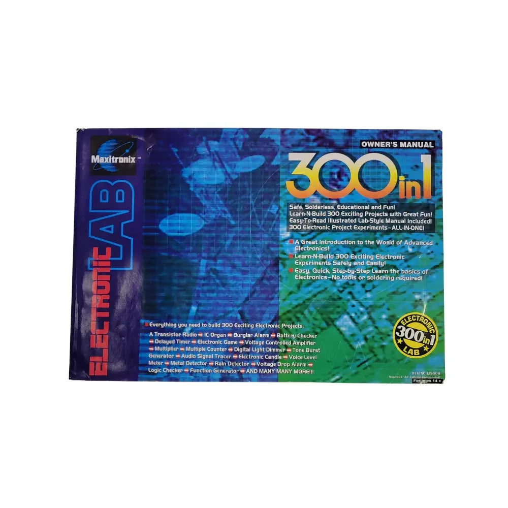 Maxitronix Electronic LAB 300-in-1 MX-908 (French Version)