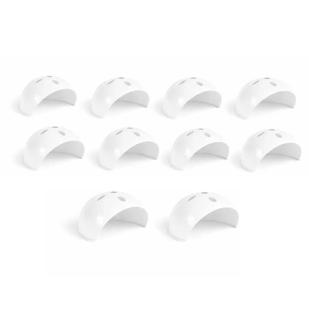 TTS Bee-Bot &amp; Blue-Bot Clip-On Shells White (10pcs) Customizable Robot Covers STEM Accessory