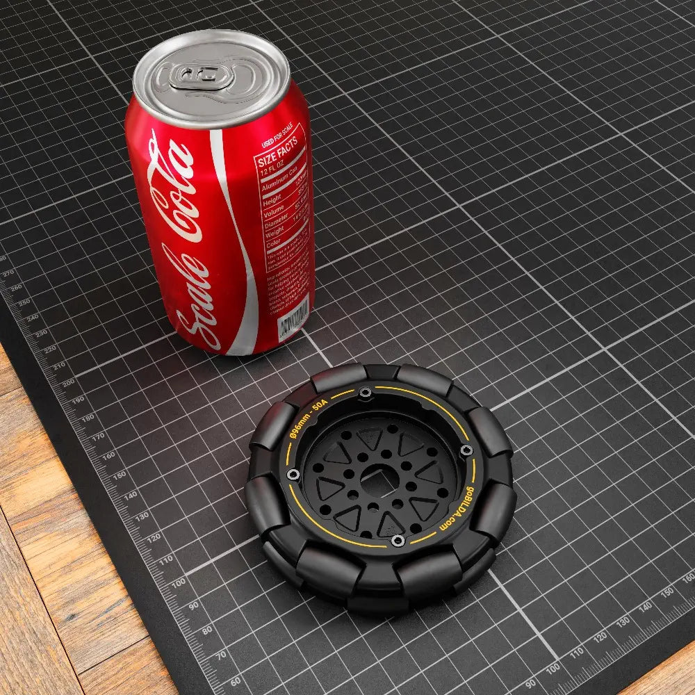 goBILDA 96mm Omni Wheel (14mm Bore, 50A Durometer)