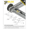 goBILDA 96mm Omni Wheel (14mm Bore, 50A Durometer)