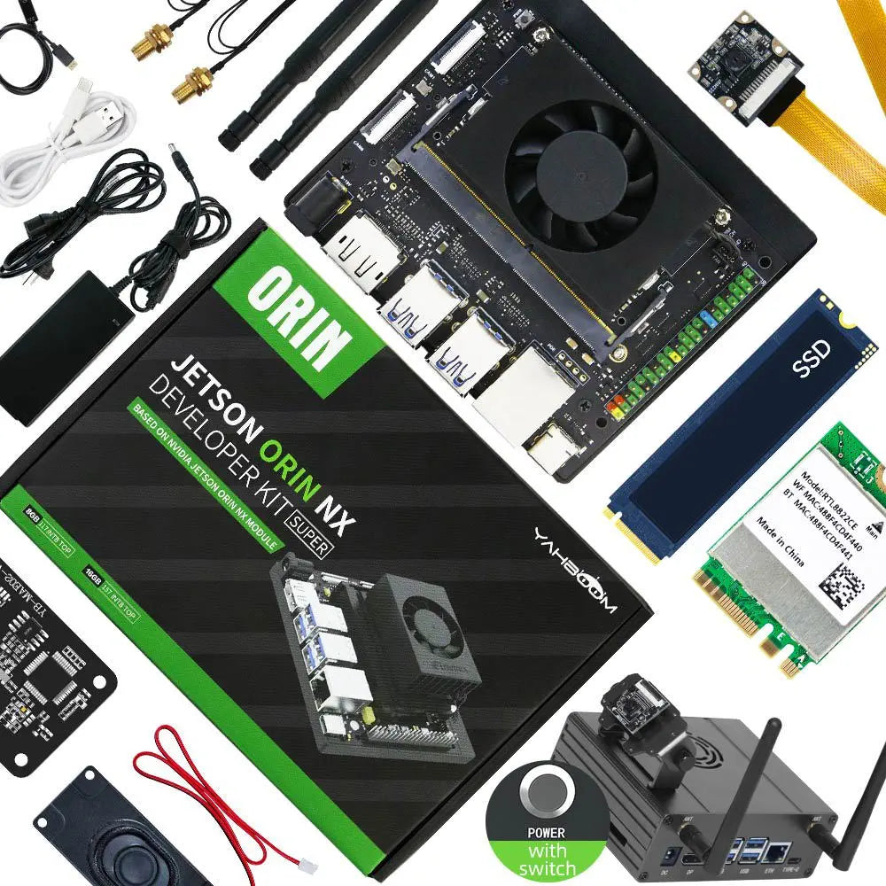 Jetson Orin NX Developer Kit 8GB RAM Super Version with NVIDIA Core Module-AI Large Model Developer Kit