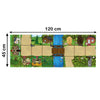 TTS Bee-Bot &amp; Blue-Bot Fairy Tale Mat - Coding Robot Floor Playmat - Early &amp; STEM Learning - Classic Story Scenes, Sequencing &amp; Problem Solving - 120 x 45 cm